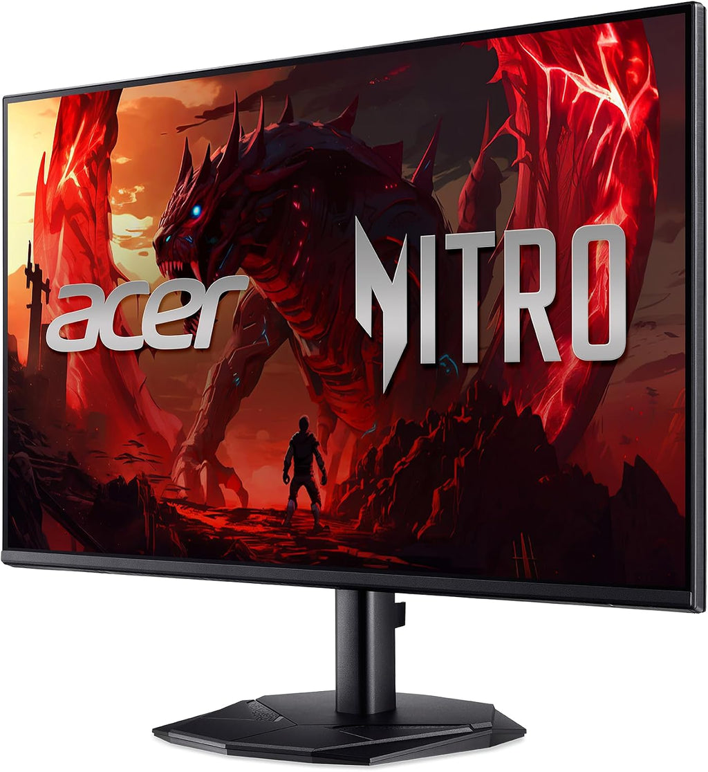 Acer Nitro 27' Gaming Monitor | Full HD 1920 x 1080 | IPS | ZeroFrame | AMD FreeSync | 144Hz Refresh Rate | 1ms (VRB) | sRGB 99% | 1 x Display Port 1.2 and 1 x HDMI 1.4 | KG271 P6bip