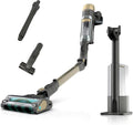 Shark Cordless Vacuum Cleaner with HEPA Filter, PowerDetect Clean & Empty, Powerful Suction, Auto-Empty System, Pet Hair Pickup, Carpets & Hardfloor, Gold (Renewed)