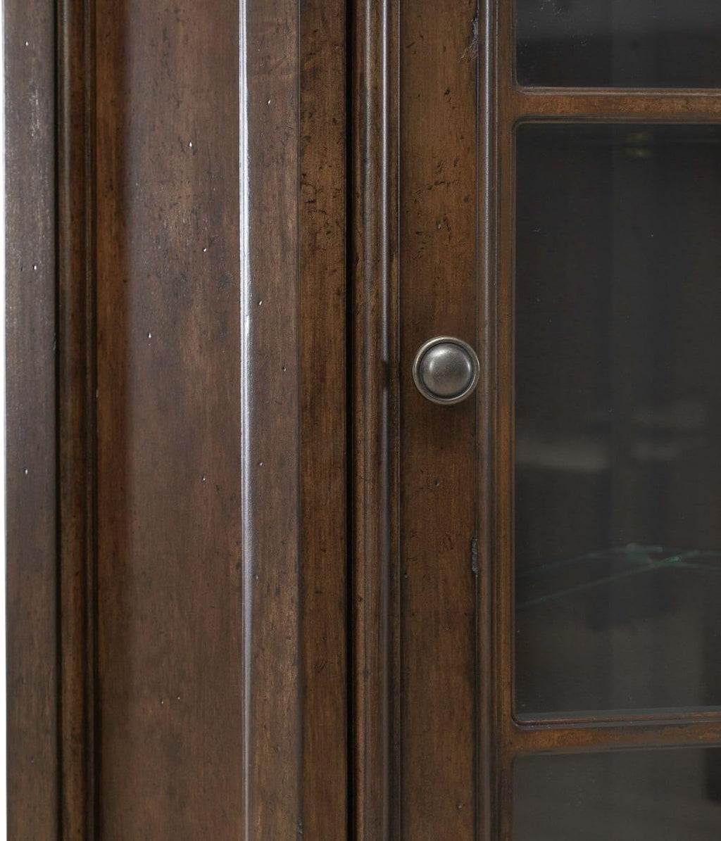 Liberty Furniture Arden Road Dining Room Corner Cabinet Display - Satin Cherry