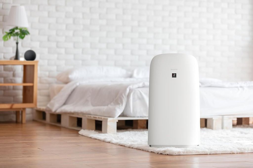 SHARP Smart Air Purifier with Humidifier Combo – Covers up to 2,603 sqft in one hour, Compatible w/Alexa & Google Asst. True HEPA Filter, for XL Rooms, Living Room, Dining Room - KCP110UW