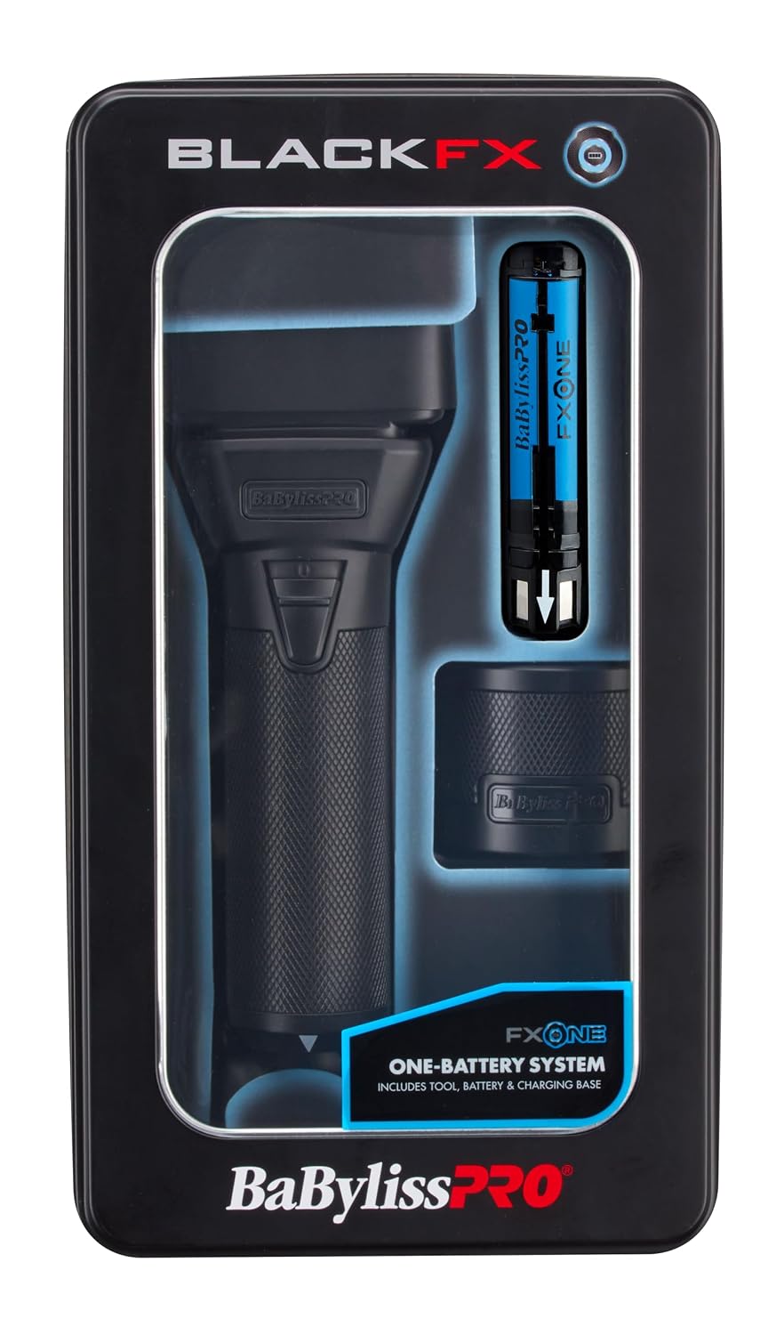 BaBylissPRO FXONE Double Foil Stick Shavers with interchangeable battery