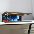 Acrylic Display Case Compatible to Lego #75192 Ultimate Millennium Falcon (33.4 * 25.5 * 9.8in), Display Cases for Collectibles, Sturdy Protection for Your Collectible,Light + Background