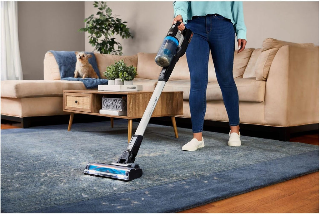 BLACK+DECKER POWERSERIES Extreme MAX Cordless Stick Vacuum, Home and Pet Hair Vacuum (BHFEB520D1)