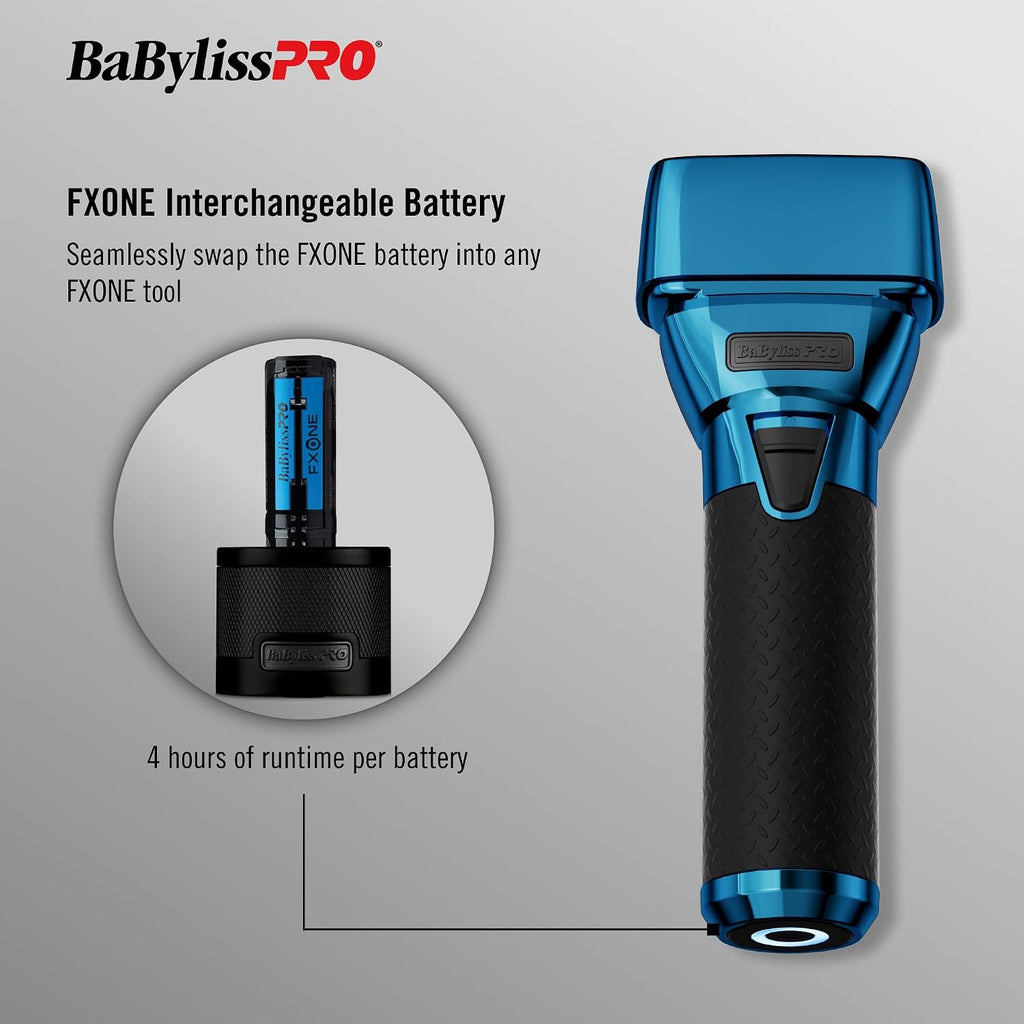 BaBylissPRO FXONE Double Foil Stick Shavers with interchangeable battery