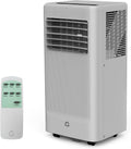 8000 BTU Portable Air Conditioner - Portable AC Unit for Bedroom up to 350 Sq. Ft, Cooling, Fan & Dehumidifier, Floor Standing Air Conditioner, 24H Timer, Window Kit Included, Black&Grey Top Cover