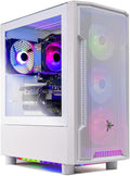 Skytech Gaming Archangel Desktop PC, Ryzen 7 5700 3.7 GHz (4.6GHz), AMD RX 9060XT 8GB, 1TB NVMe SSD, 32GB DDR4 RAM 3200, 650W Gold PSU, Wi-Fi, Win 11