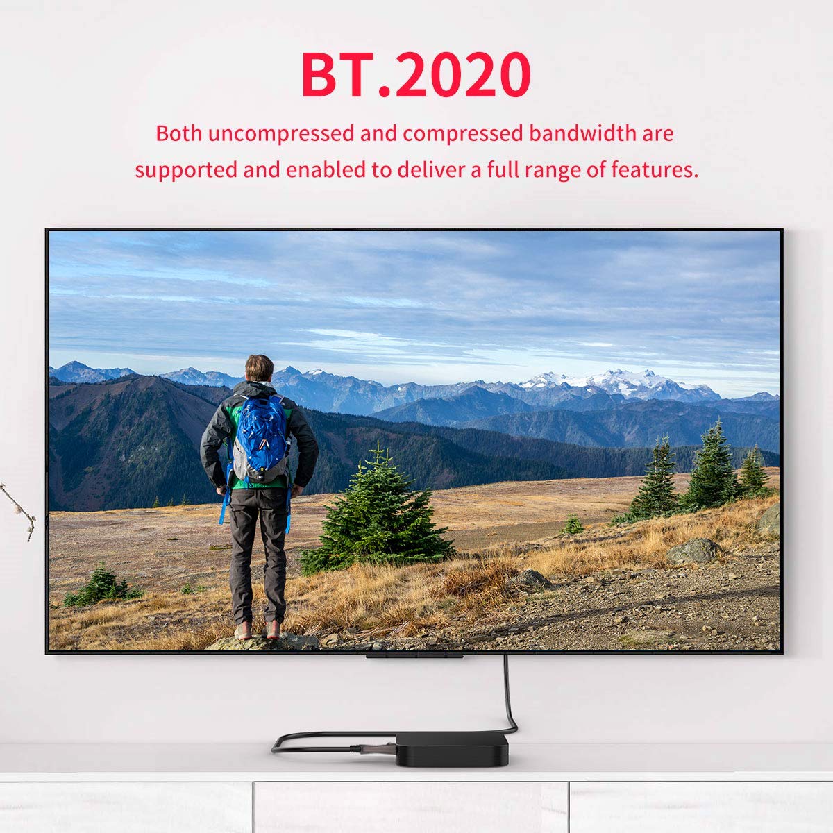 BIFALE DP Fiber Optic Cable 75ft, 8K Fiber Displayport 1.4 Cable Support HBR3, DSC 1.2, HDR10, 32.4Gbps, 8K@60Hz, 4K@144Hz, Thin and Slim Fiber DP1.4 Cable