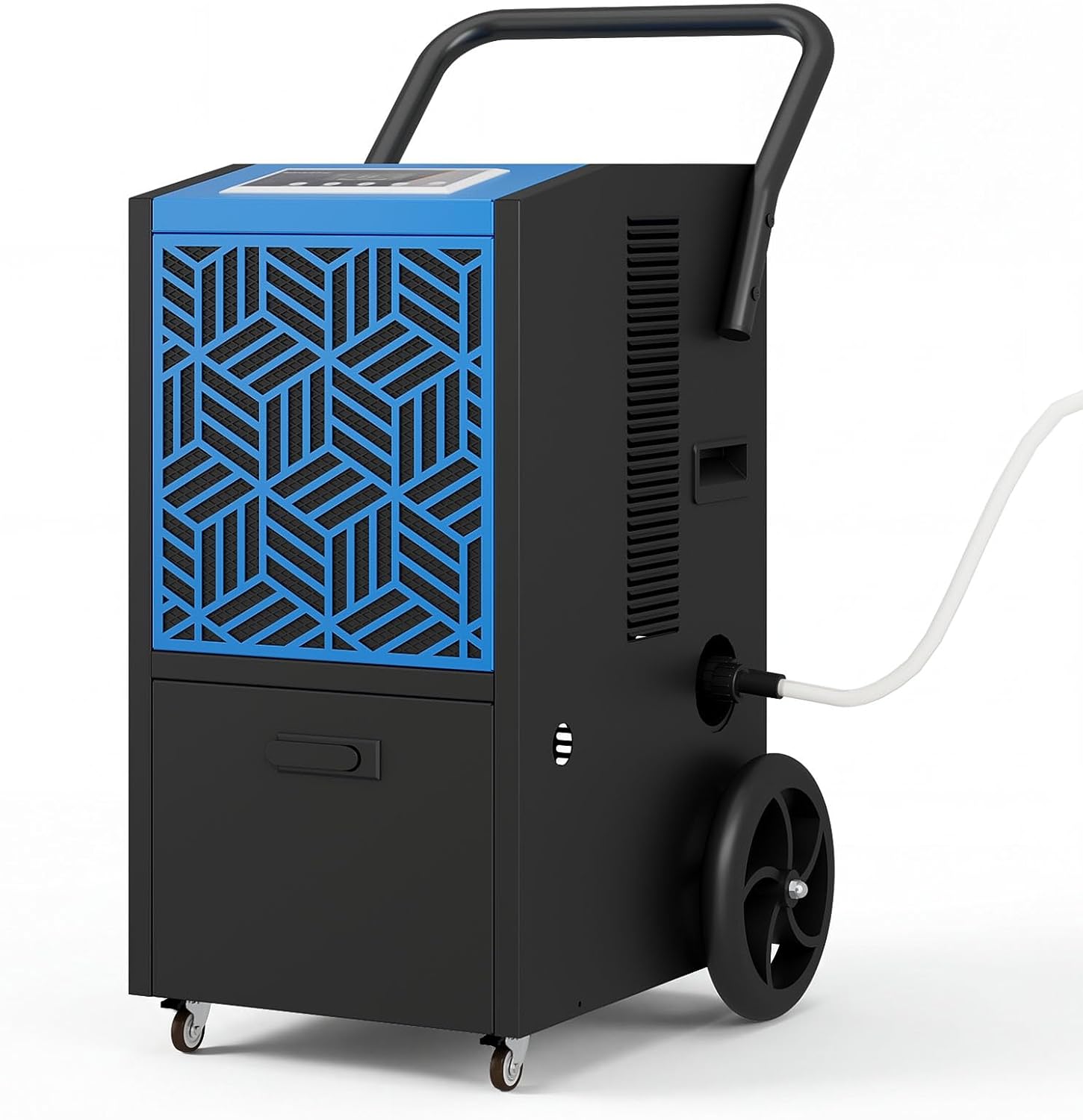2026Upgraded 220 Pints Commercial Dehumidifier with Pump,industrial dehumidifier for Basement up to 8000 Sq.Ft, Large Capacity Industrial Dehumidifier for Large Room with Intelligent Humidity Control