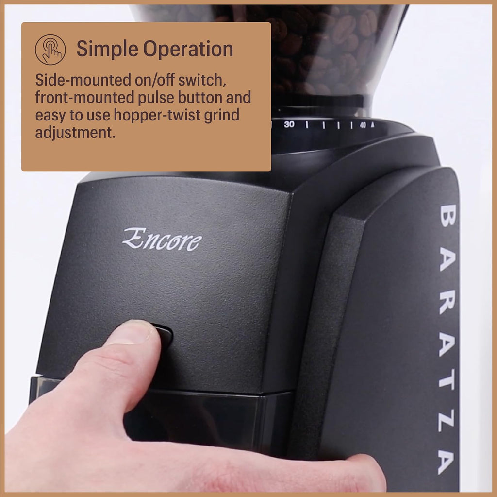 Baratza Encore Coffee Grinder ZCG485BLK, Black