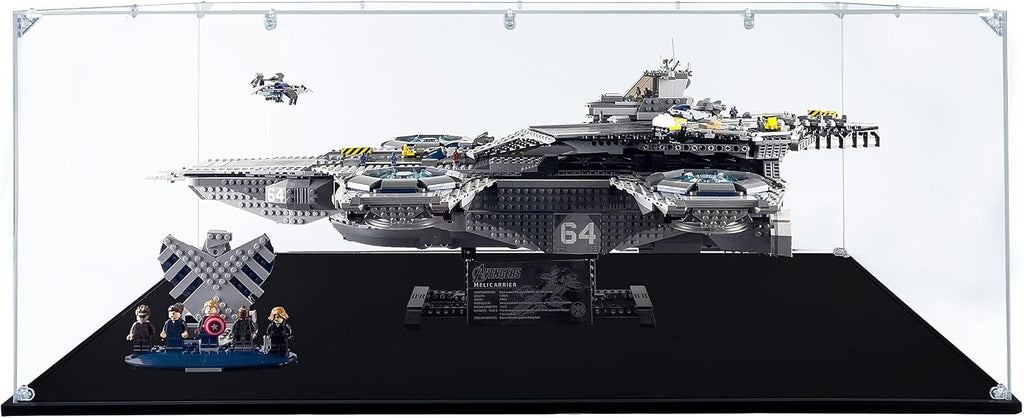 Acrylic Display Case for The Shield Helicarrier #76042, Dustproof Display Case (Case Only)