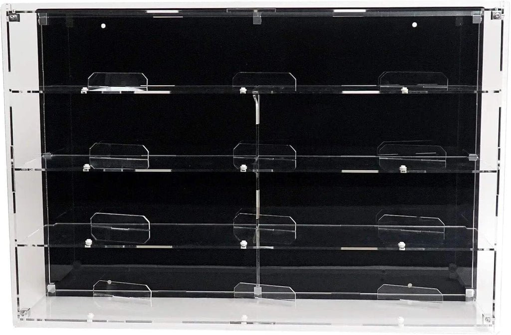 Wall-Mount Display Case Compatible with 12 LEGO Speed Champions Cars – Compact Multi-Tier Racing Showcase – Sets Not Included
