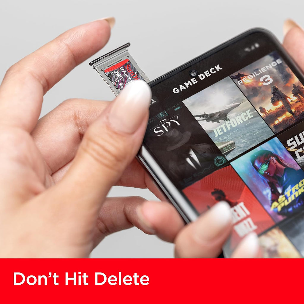 SANDISK 1TB Gameplay microSD Memory Card for Mobile Gaming - Up to 190MB/s, for Handheld Console Gaming - SDSQXAV-1T00-GN6XN