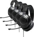 JBL Quantum 100 - Wired Over-Ear Gaming Headphones - Black,Large,(Pack of 4)