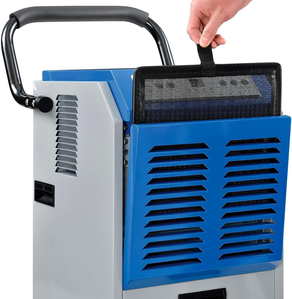 Global Industrial Portable Heavy Duty Commercial Dehumidifier with Humidistat, LED Display, 120 Pints Per Day, 115V, For Commercial & Industrial Environments