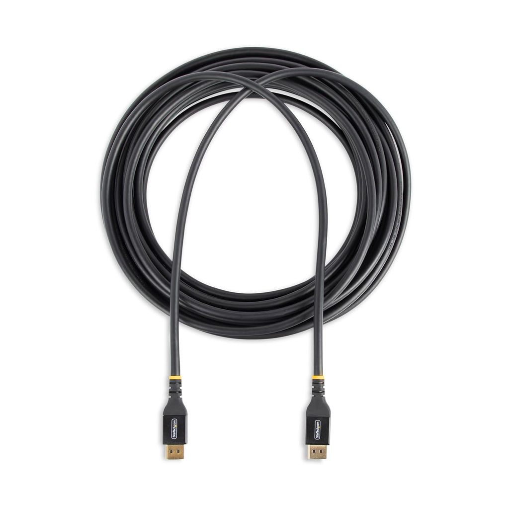 StarTech.com 15.2m (50ft) Active DisplayPort 1.4 Cable, 8K DP Cable with HBR3, HDR10,8K 60Hz, 4K 120Hz - M/M DP Cord