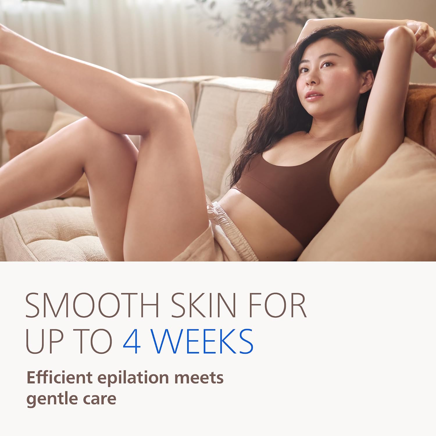 Philips Epilator Series 9000 - Cordless Wet and Dry Electric Epilator, Hair Removal for Legs, Body and Bikini, with ProGuide, 8 Accessories, 60 min. Runtime, Model BRE717/00