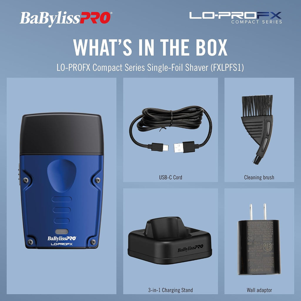 BaBylissPRO High-Performance Compact LO-PROFX Shavers for Men