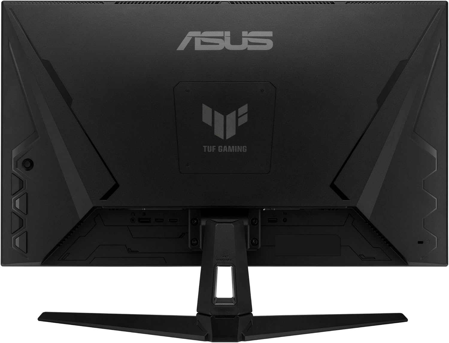 ASUS TUF Gaming 27' 1440P HDR Monitor (VG27AQ3A) – QHD (2560 x 1440), 180Hz, 1ms, Fast IPS, 130% sRGB, Extreme Low Motion Blur Sync, Speakers, Freesync Premium, G-SYNC Compatible, HDMI, DisplayPort