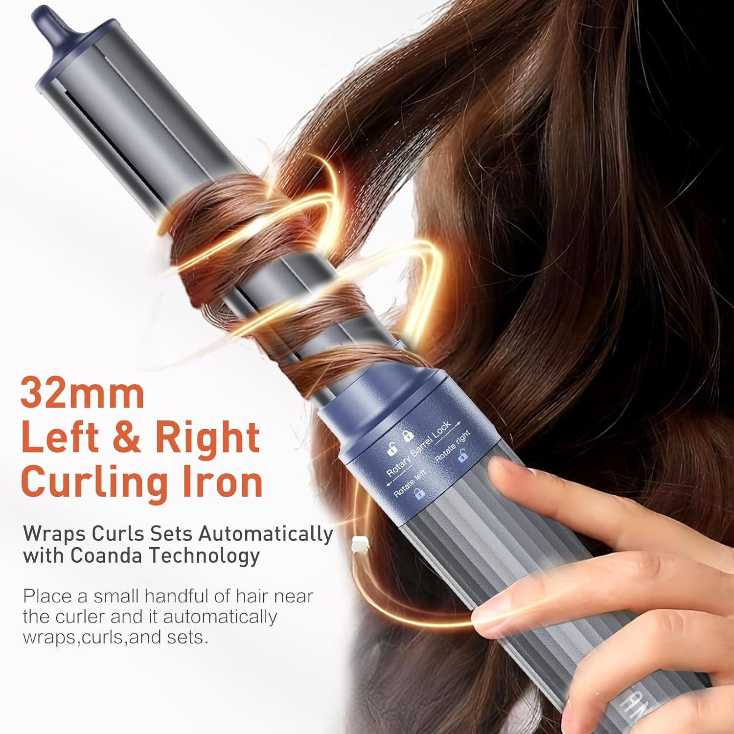 TANSHINE Blow Dryer Brush Set,Hair Dryer Brush with 110,000 RPM High-Speed Negative Ionic Hair Dryer,5 in 1 Hot Air Styler, Blow Dryer for Fast Drying Curling Volumizing Straightening Styling