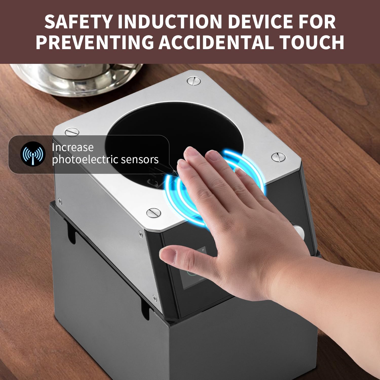 NUETRAL NS300 Pro Electric Portafilter Cleaner-Automatic Coffee Grounds Cleaning Machine-Knock box for Espresso coffee-Espresso Puck Sucker-Suitable for 58mm portafilters.