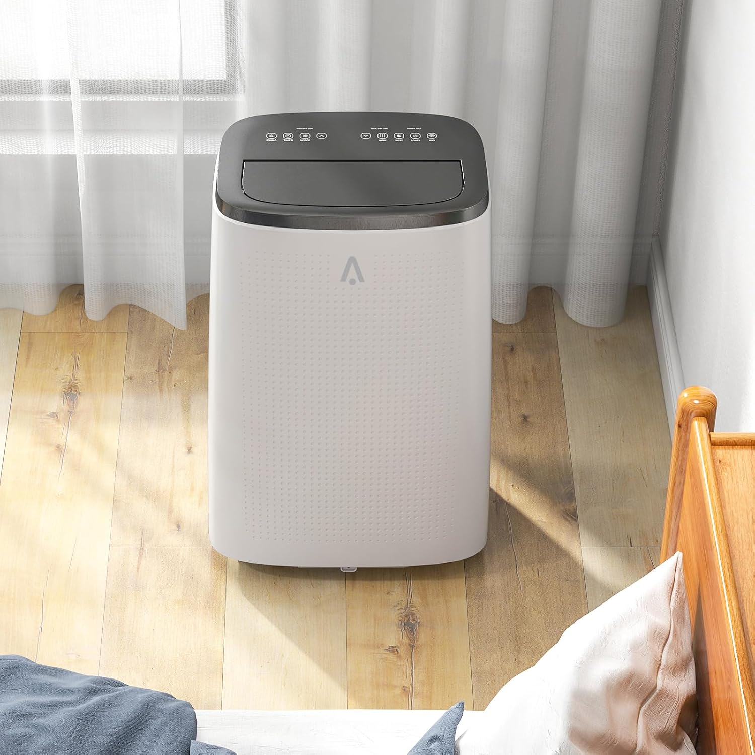 Portable Air Conditioners 14000 BTU, Room AC Unit for 750 Sq Ft with Cool Dry Fan Modes, 3 Fan Speeds, Auto Swing, Sleep Mode, Remote Control, Window Installation Kit