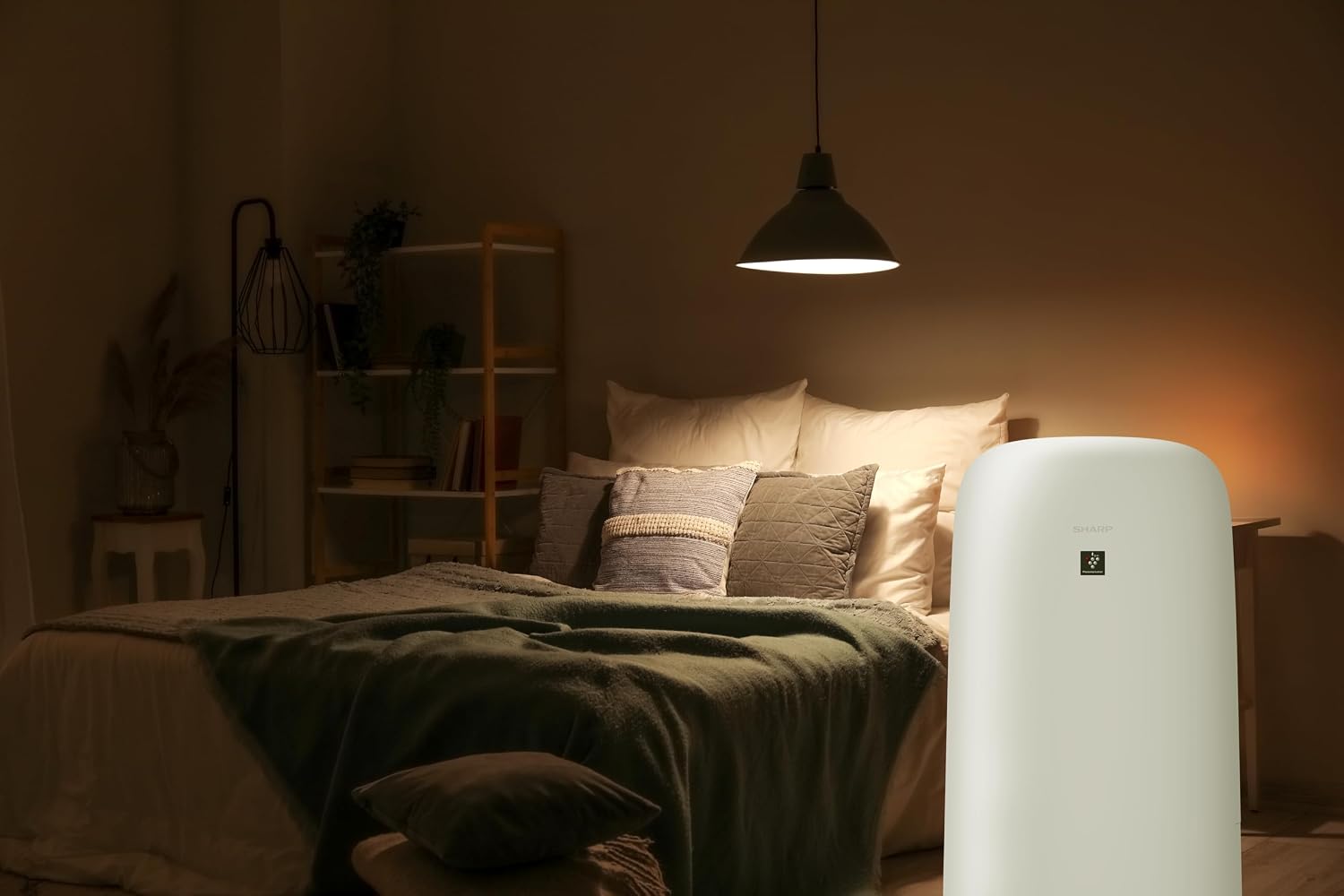 SHARP Smart Air Purifier with Humidifier Combo – Covers up to 1,913 sqft in one hour, Compatible w/Alexa & Google Asst. Energy Star 3.0, True HEPA Filter for Large Room, Bedroom - KCP70UW