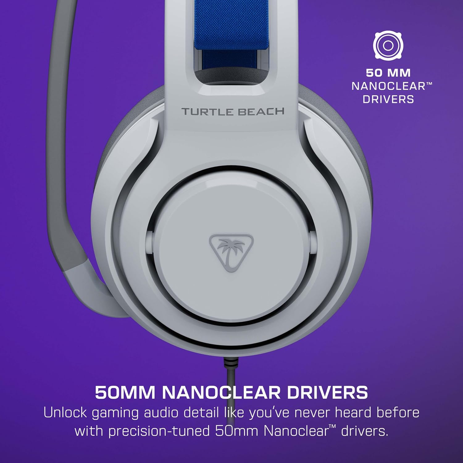 Bundle of Turtle Beach Atlas 200 Wired Gaming Headset Officially Licensed for PS5 & PS4 - White + Victrix Pro BFG Reloaded Wireless Gaming Controller Officially Licensed for PS5, PS4, PC - White