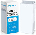 Daikin MCKB70YSAU Room Air Purifier for Home, HEPA, Activated Carbon, Pre-Filter and UVC LED Light, Zero Ozone Product, CARB Certified, 12.5 x 12.5 x 30 in