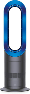 Dyson AM09 Fan Heater, Iron/Blue (Renewed)