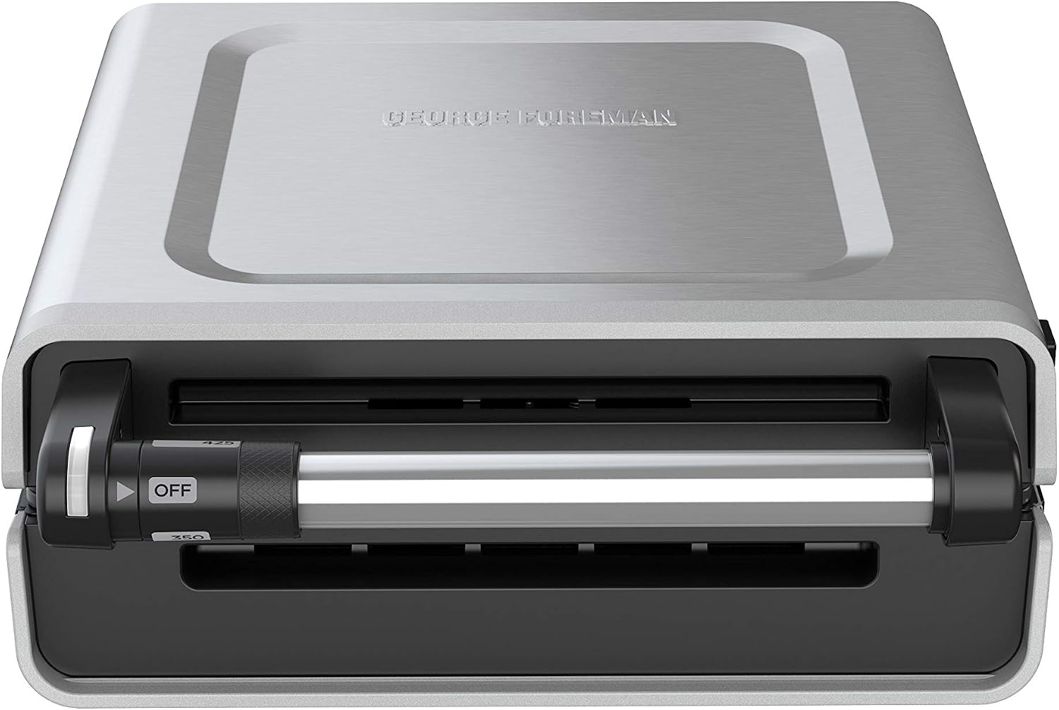 George Foreman Contact Smokeless Select a Temp. Grill, Family Size (4-6 Servings)