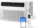 Midea 12,000 BTU Smart Inverter Window Air Conditioner with APP, Alexa Control, 115V AC Unit Cools up to 550 Sq. Ft, Quiet Operation, Energy Saving, Remote & Easy Installation Kit, White