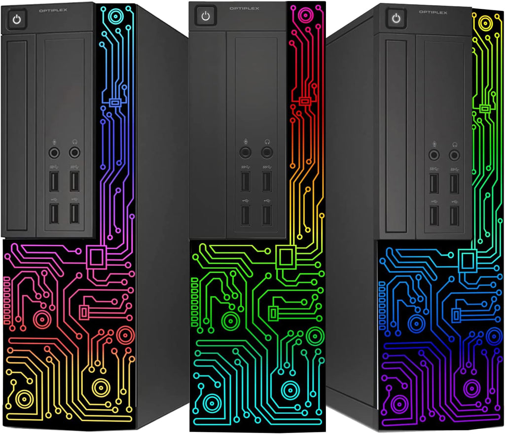 Dell Optiplex Small Desktop Computer (SFF) PC | Quad Core Intel i5 (3.2GHz) | 16GB DDR3 RAM | 512GB SSD | 24 Inch Monitor | RGB Gaming Keyboard & Mouse, Headset | Windows 11 Pro (Renewed)