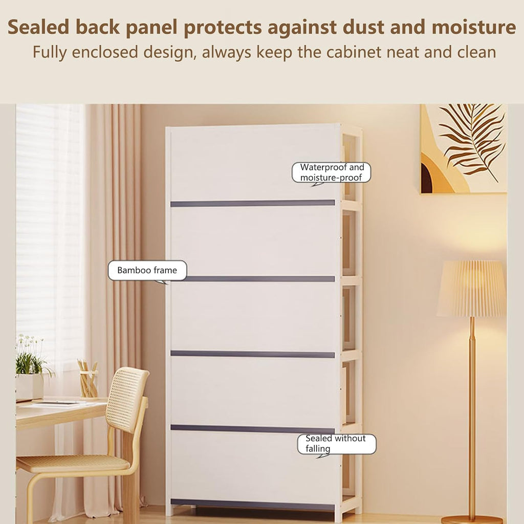 Showcase Display Cabinet 4 Tier Curio Display Cabinet Shelves with Acrylic Door Curio Display Cabinet,Collectibles Toy Organizers Rack & Display Shelf Storage Cabinets and Bookcase