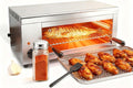 2000W Stainless Steel Electric Grill & Salamander Broiler, Wall Mount/Tabletop, 24'x11.8'x11', Removable Oil Tray, Adjustable Temp 50-300°C for Perfect Steaks & Sandwiches