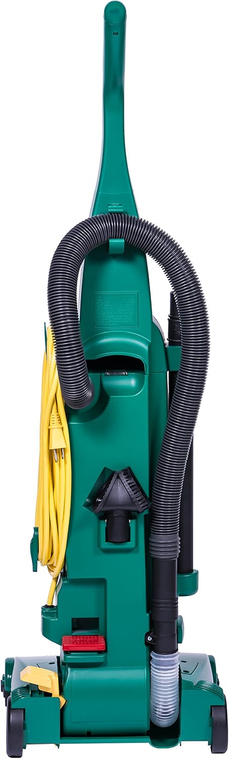 BISSELL BigGreen BGU1937T 13.5' Pro Cup Bagless Upright Vacuum with On-board Tools, 44' Height, 13.5' Wide, 13.2' Length, Polypropylene, 2 fl. oz. Capacity, Green