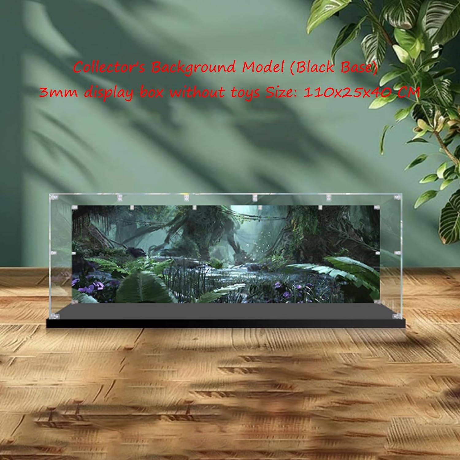 Acrylic Display Case Compatible with Lego 76968 Dinosaur Fossil Tyrannosaurus Rex for Collecting and Protecting Displays Clear 43.3 x 9.8 x 15.7 inches (Model not Included)