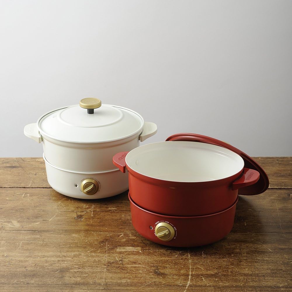 BRUNO Electric grill pot BOE029 (White)