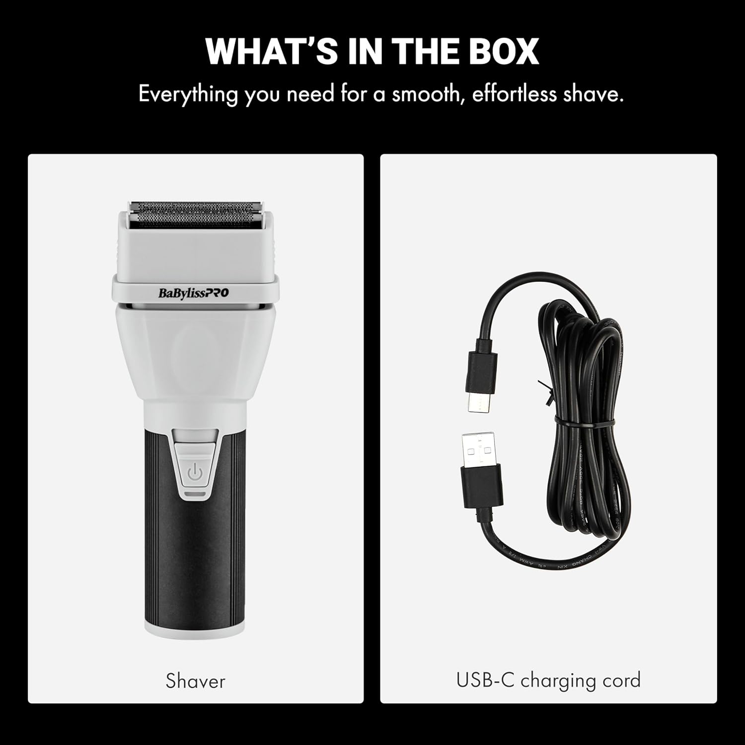 BaBylissPRO COREFX Professional Performance Double Foil Shaver