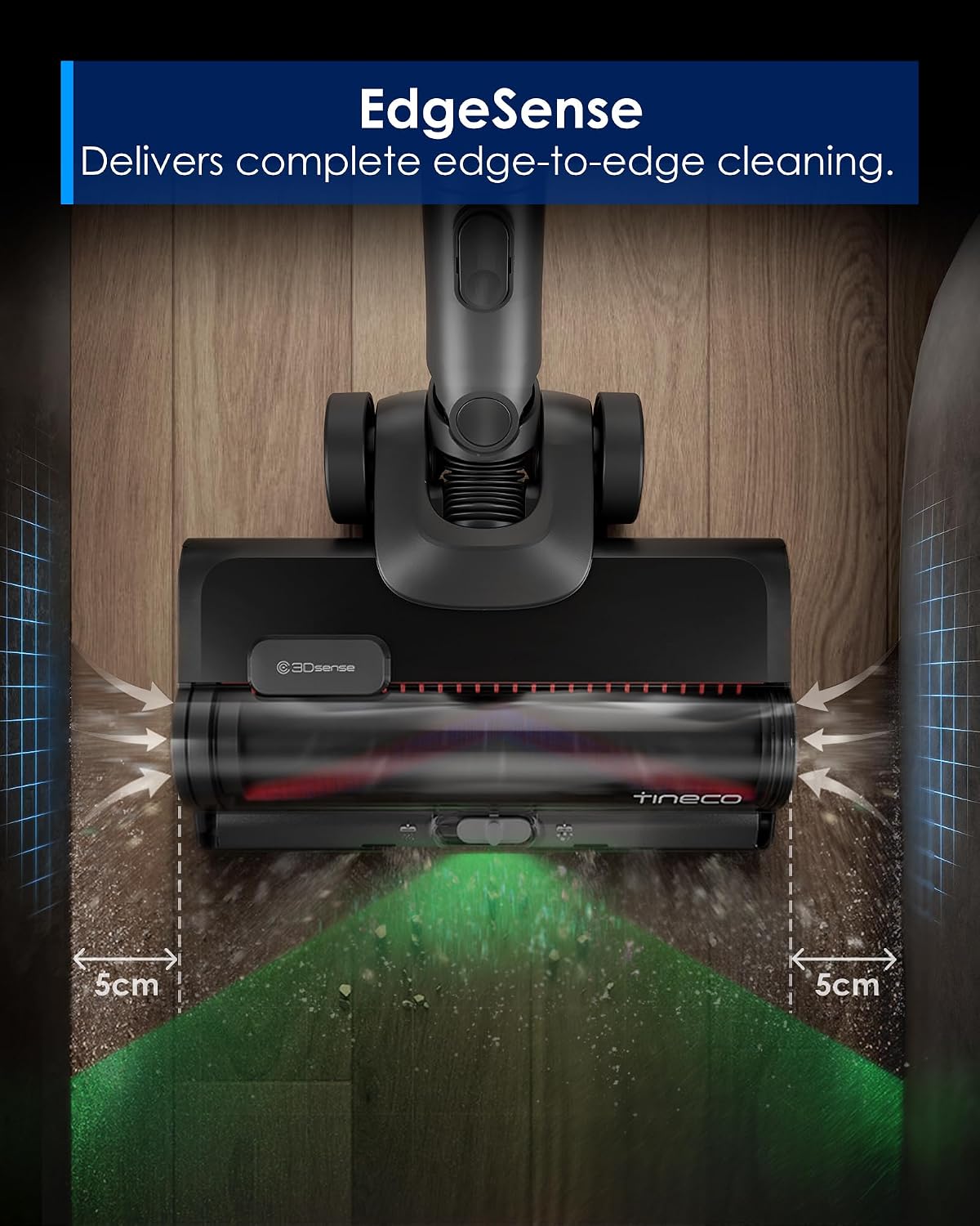Tineco Pure ONE Station 5 Gen Cordless Vacuum, Automatic Dust Collection, Full-Path Self-Cleaning, ZeroTangle Brush, Up to 100 Minutes Runtime, Stick Vacuum Cleaner for Pet Hair, Carpet & Hard Floor