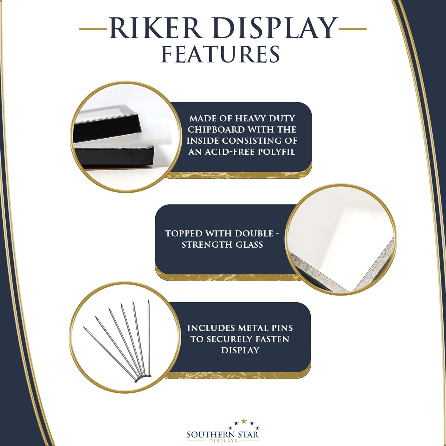 12 Pack of Riker Display Cases 12 x 16 x 3/4 for Collectibles Arrowhead Jewelry