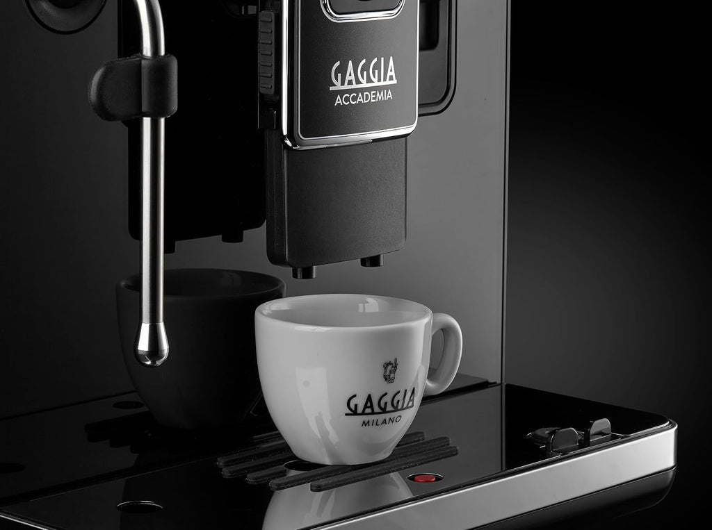 Gaggia Accademia Luxury Italian Fully Automatic Espresso Machine with 19 Customized drink settings,0.5 Liters,RI9782/46 Brushed Stainless