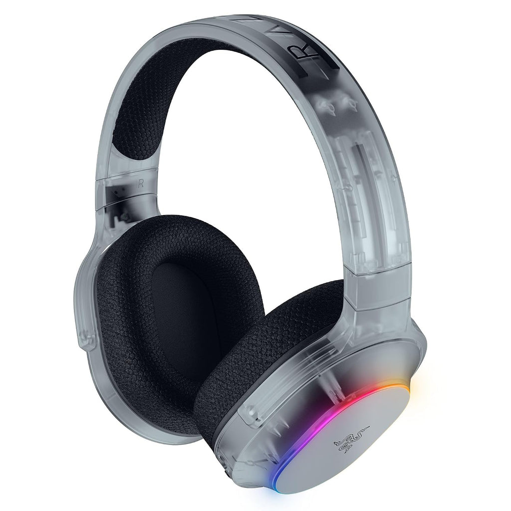 Razer Barracuda X Chroma Wireless Gaming Headset: 2.4GHz Wireless & Bluetooth - Lightweight - RGB - 40mm Drivers - Cardioid Mic - 70 Hr Battery - For PC, Mac, PS5, Switch 2, Smartphone - Phantom White