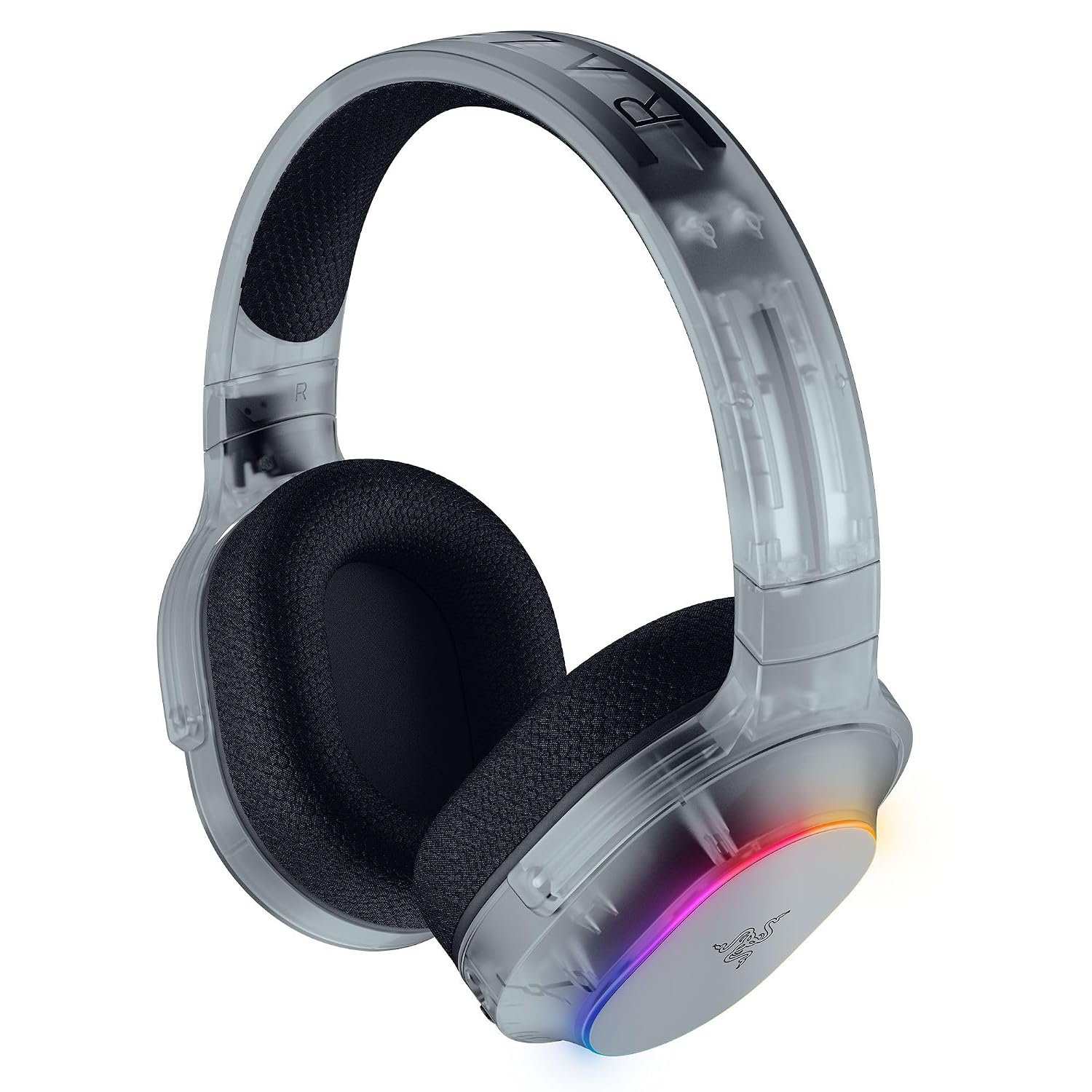 Razer Barracuda X Chroma Wireless Gaming Headset: 2.4GHz Wireless & Bluetooth - Lightweight - RGB - 40mm Drivers - Cardioid Mic - 70 Hr Battery - For PC, Mac, PS5, Switch 2, Smartphone - Phantom White