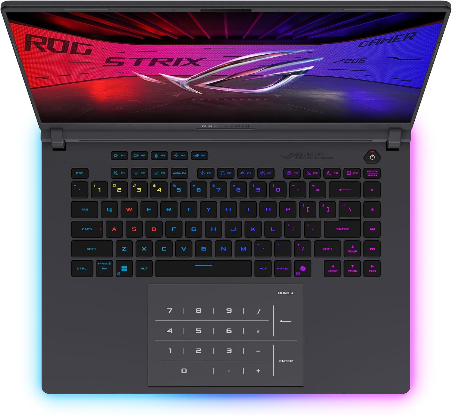 ASUS ROG Strix G16 (2025) Gaming Laptop, 16' ROG Nebula 16:10 2.5K 240Hz/3ms, NVIDIA® GeForce RTX™ 5080, Intel® Core Ultra 9 275HX, 32GB DDR5, 1TB PCIe Gen 4 SSD, Wi-Fi 7, Windows 11 Home, G615LW-AS96