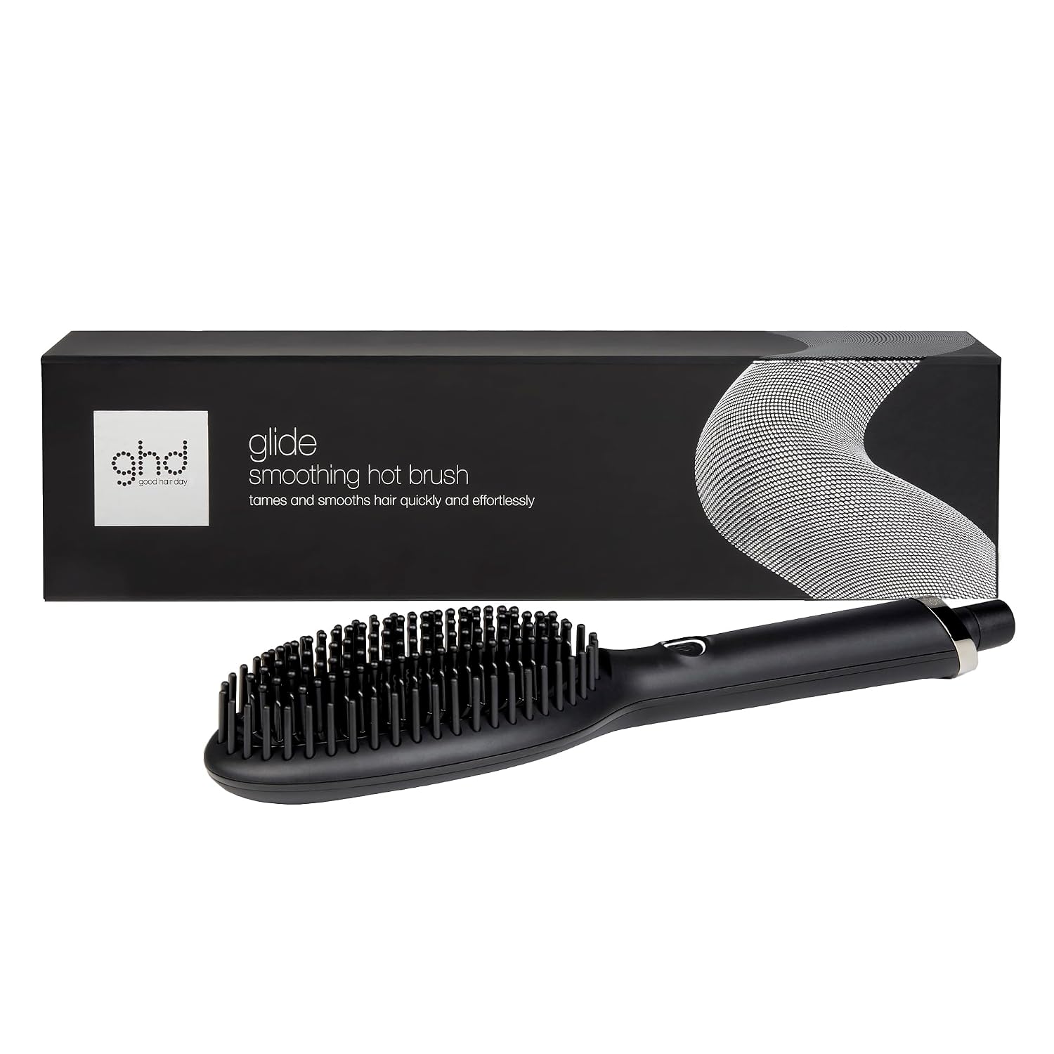 ghd Glide & Rise Hot Air Hair Brushes - Volumizing, Straightening & Smoothing Brushes with 365 Degree Safe Styling and Auto Sleep Mode