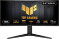 ASUS TUF Gaming 34' 1440P 1500R Curved Monitor (VG34VQL3A) - QHD (3440 x 1440), 180Hz, 1ms, Extreme Low Motion Blur, Freesync Premium Pro, 125% sRGB, DisplayHDR 400, Height Adjustable, 3 year warranty