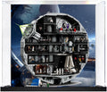 Acrylic Display Case for Lego 75419 Death Star , Dustproof Display Box Showcase ,Gifts for Lego Lovers,Customizable(Model Kit Not Included) (Background 1)
