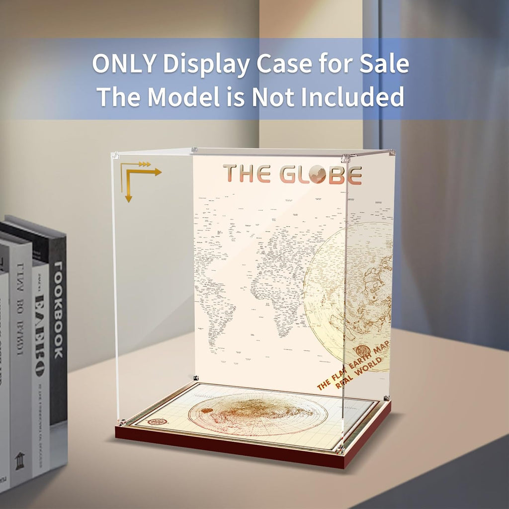 Acrylic Display Case for Lego 21332 The Globe; ONLY Display Case, The Model NOT Included
