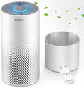 Afloia Humidifier and Air Purifier in One, Air Purifier and Humidifier Combo for Home, 22dB| 7 Colors Light Air Purifiers 2 in 1, Quiet Air Cleaner Removing 99.99% Smokers Odor and Pollen for Bedroom