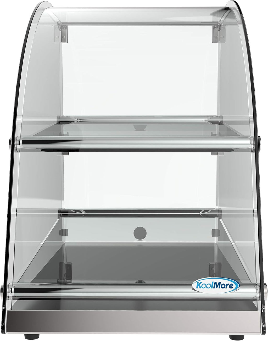 KoolMore DC-2CN Bakery Display Case, 2.4 Cu. Ft - 2 Shelves